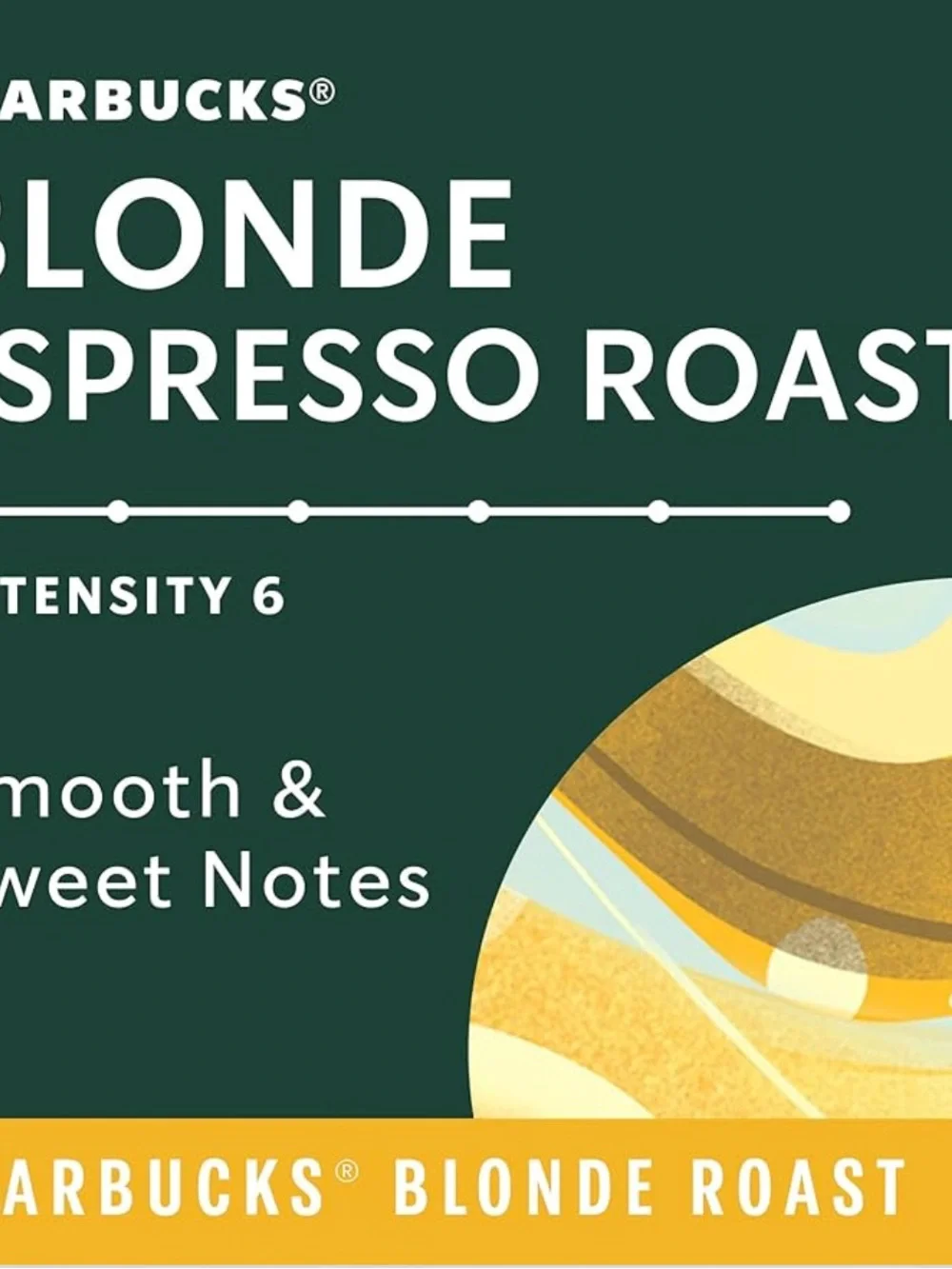 Starbucks by Nespresso Blonde Roast Espresso - 50 Capsules 2/13/2027